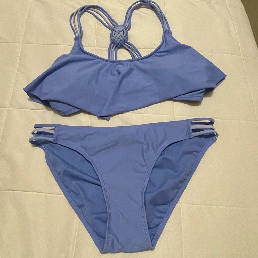 Blue-ish Purple bathing suit from Target!